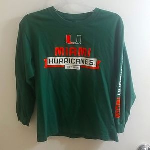 University of Miami Hurricanes Long Sleeve shirt